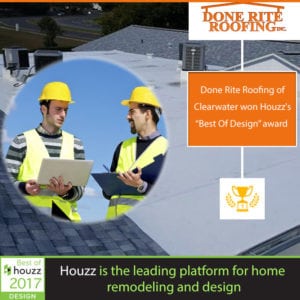 Done Rite Roofing Has Been Awarded Best Of Houzz 2018