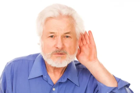 At what age is hearing loss normal